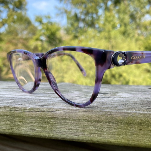 SOLD💲Coach Glasses Frames HC6153 lavender purple tortoise 51[]17 140 - Picture 2 of 14
